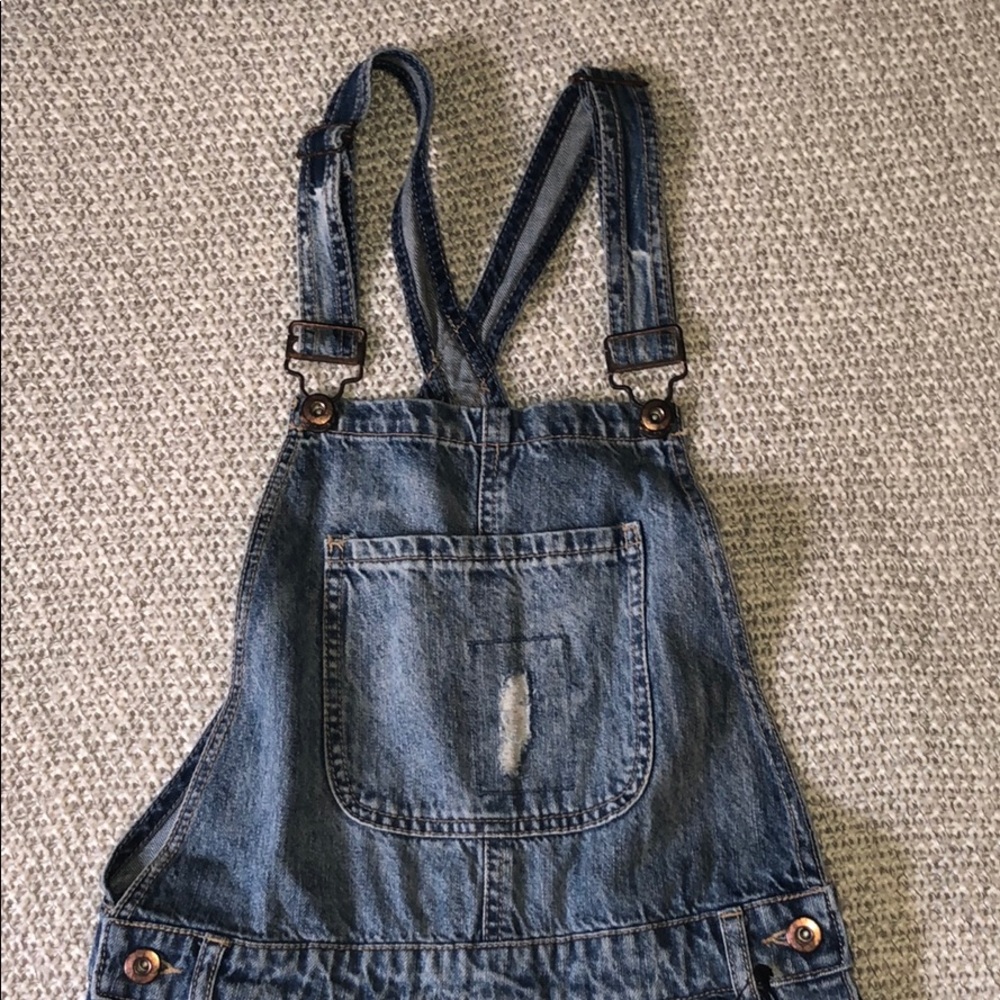 Denim Overalls